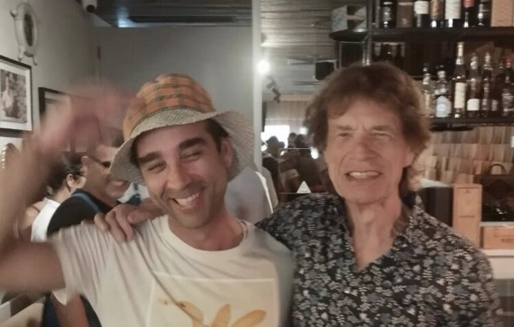 Quando Mick Jagger se encontra com o “Jagger” da Nazaré