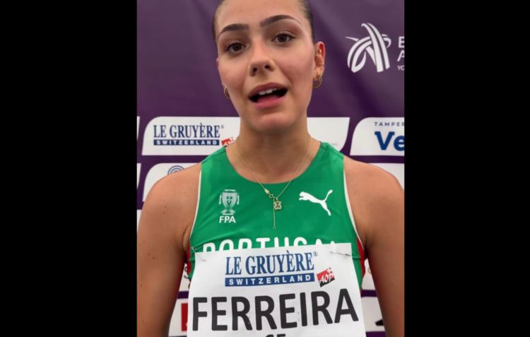 Isa Ferreira bate recorde pessoal nos Europeus de Atletismo de Sub-20