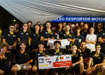 Formula Student de Leiria acelera em Castelo Branco e arrecada dois lugares no pódio