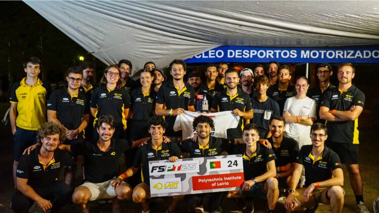 Formula Student de Leiria acelera em Castelo Branco e arrecada dois lugares no pódio
