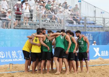 Em ano de estreia, o andebol de praia português é prata nos Jogos Mundiais