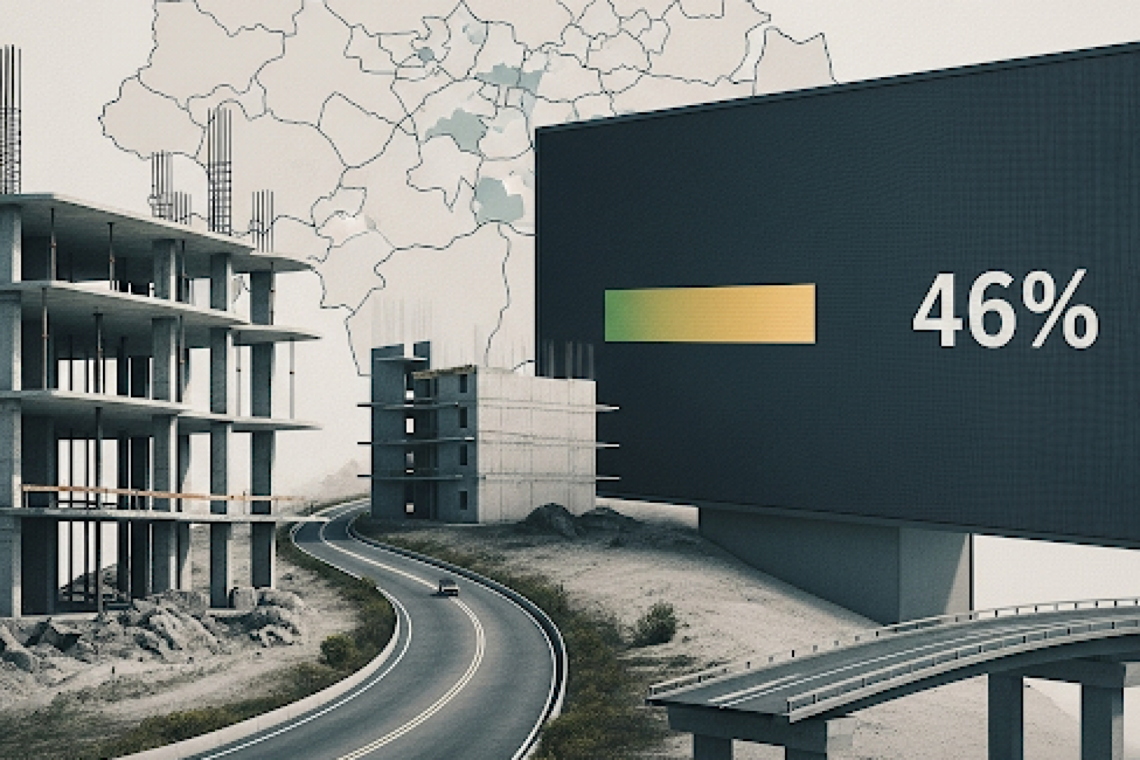 Apenas 46% dos fundos contratados no distrito pelo PRR foram pagos