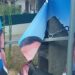 Cartaz de campanha do PS vandalizado em Leiria