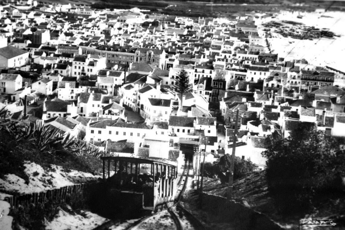 Cabo rebentou no funicular da Nazaré em 1963