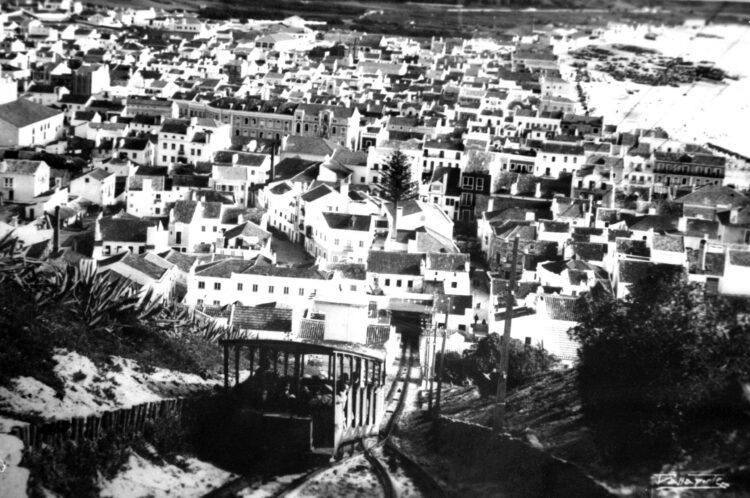 Cabo rebentou no funicular da Nazaré em 1963