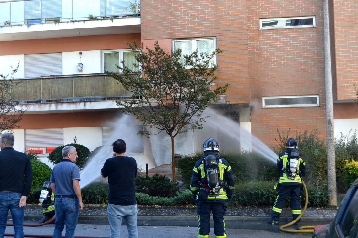 Incêndio provocado por fuga de gás em Leiria fez um ferido grave