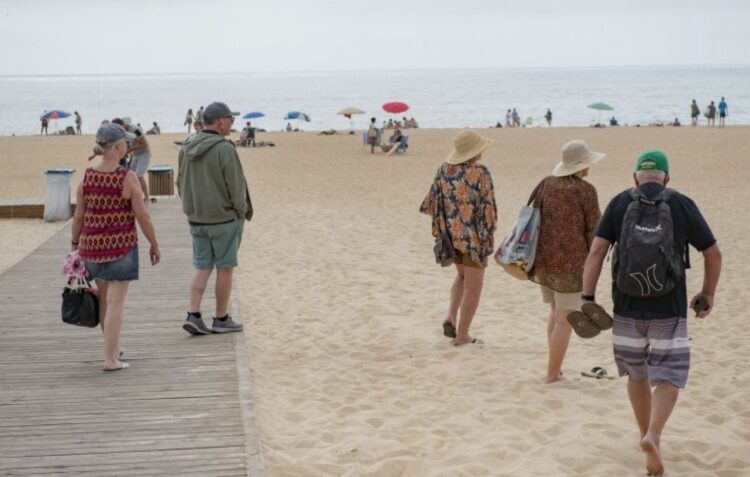 Praia da Nazaré interdita a banhos pela terceira vez
