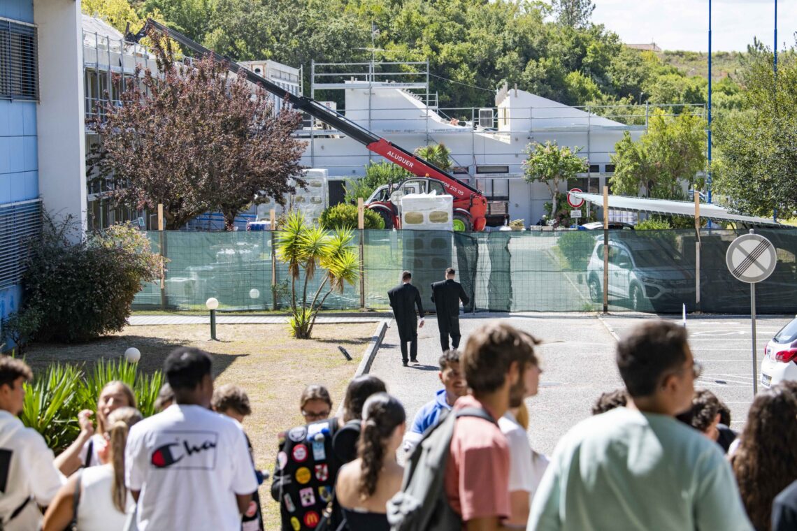 Arranque de aulas com obras mantém expectativa de escolas mais modernas
