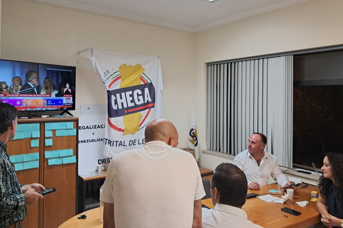 Chega elege um vereador em Leiria: “Tinha outra expectativa”