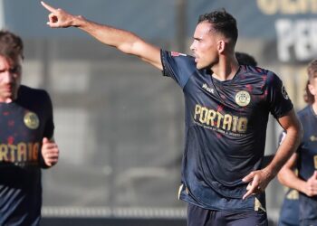 União de Leiria garante empate na parte final do jogo