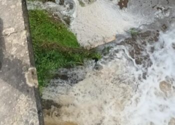 Denunciada nova descarga poluente na Ribeira dos Milagres, em Leiria