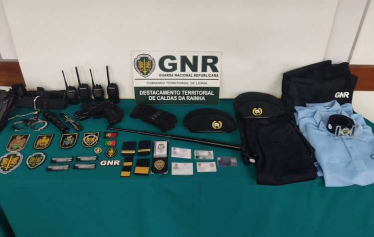 Falsos GNR detidos por burla e posse de armas proibidas