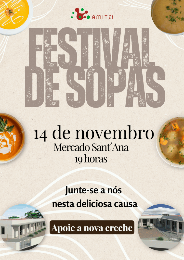 AMITEI organiza festival de sopas pela futura creche de Marrazes
