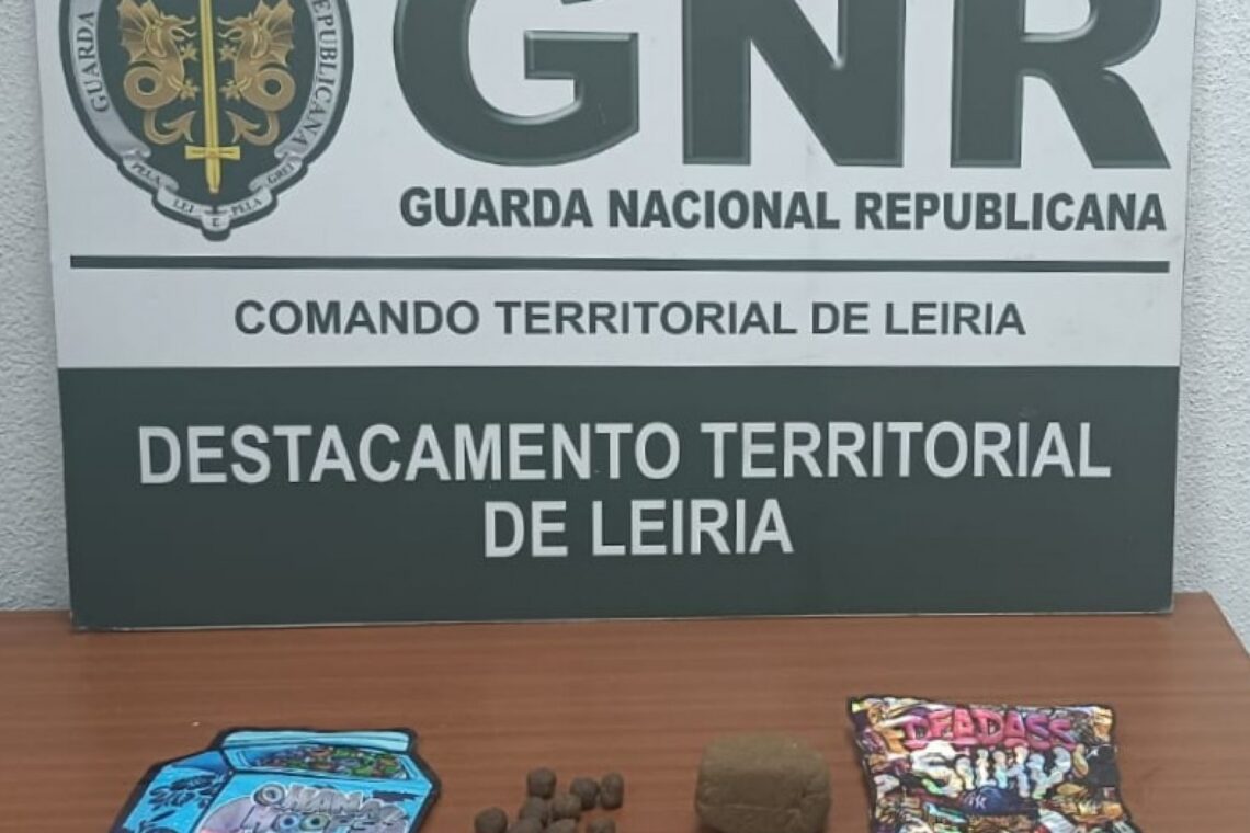 GNR detém jovem em trotinete com 126 doses de canábis