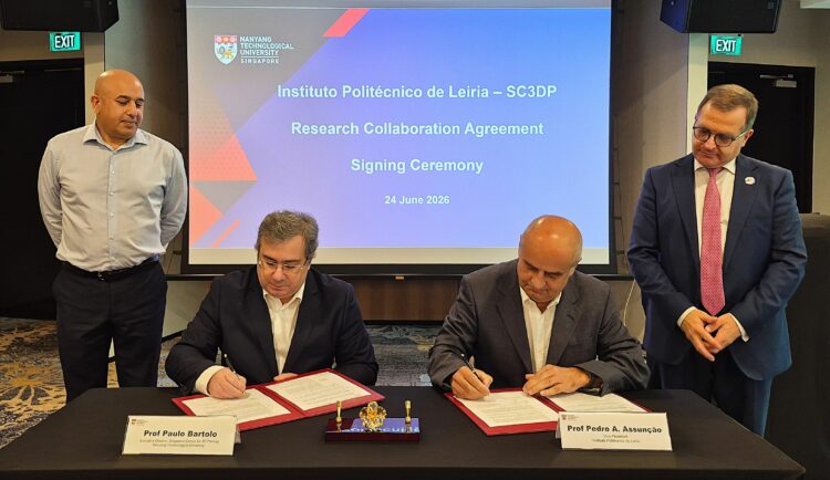 Universidade de Leiria e Oeste assina acordo de investigação com Singapura