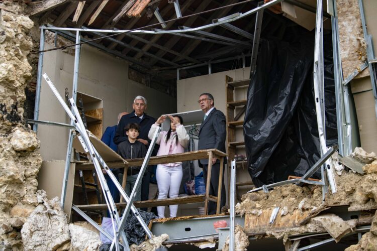Seguro em Ourém: “Nunca mais  esquecerei a parede desta casa”
