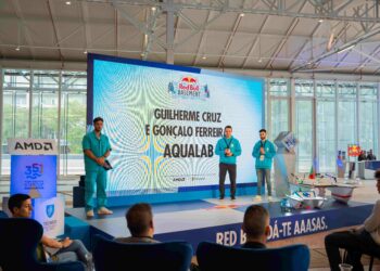 Drone aquático de Leiria nos dez melhores do Red Bull Basement Portugal