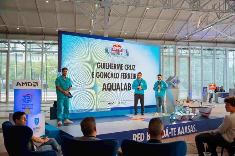 Drone aquático de Leiria nos dez melhores do Red Bull Basement Portugal