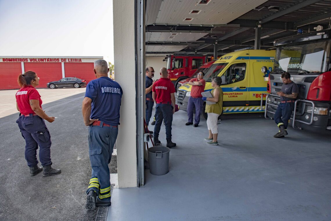 Bombeiros Voluntários de Leiria denunciam falta de apoio do Estado para reconstruir quartéis