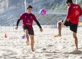 Bruno Pola, de apanha-bolas a melhor jovem do mundo no futebol de praia