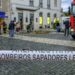 Intervenção junto à Praça Rodrigues Lobo onde o piso abateu está concluída