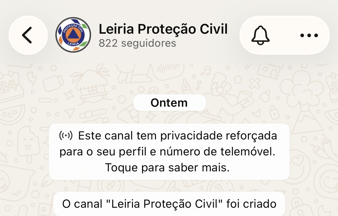 Munícipes de Leiria podem subscrever canal de Protecção Civil