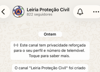 Munícipes de Leiria podem subscrever canal de Protecção Civil