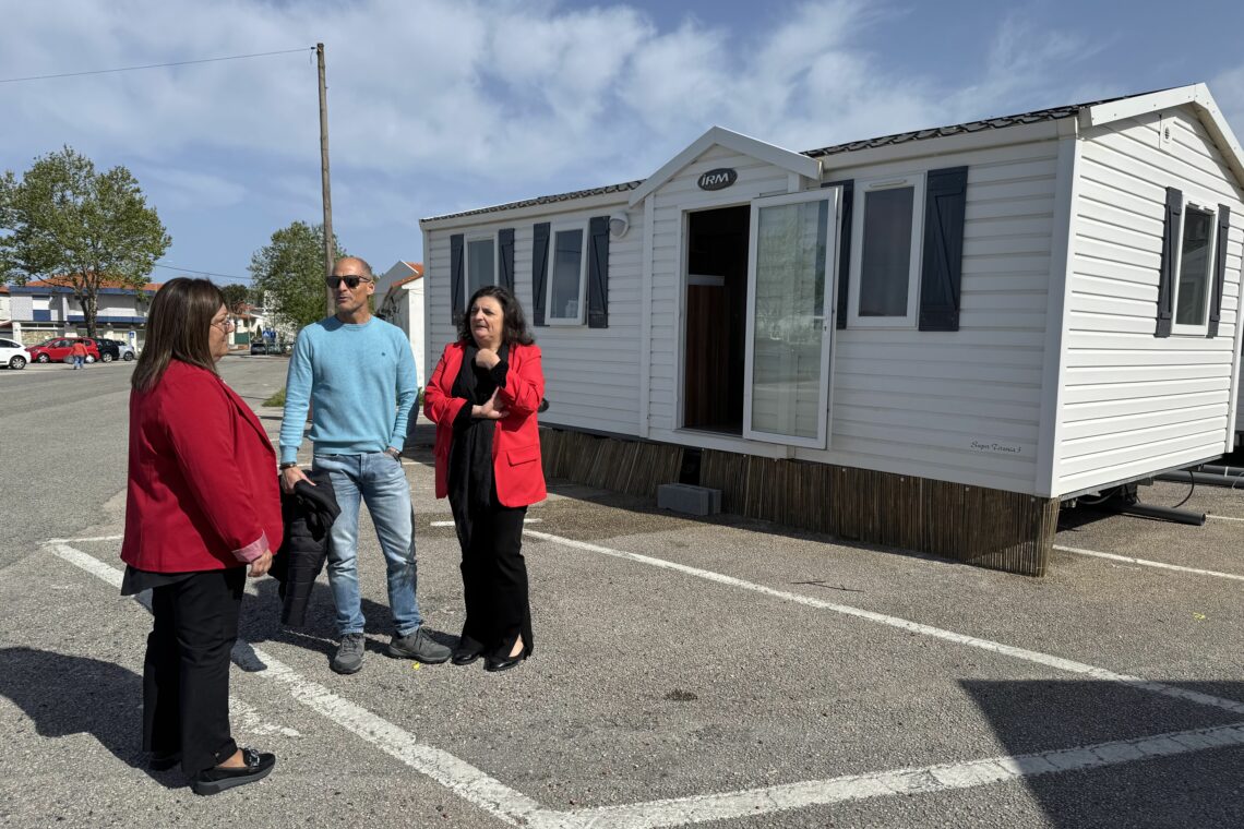 Marinha Grande instala seis casas modulares para alojamento temporário
