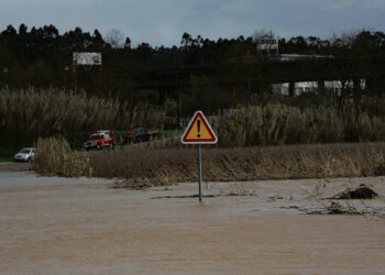 Mau tempo: Várias áreas inundadas na cidade e zonas rurais de Leiria