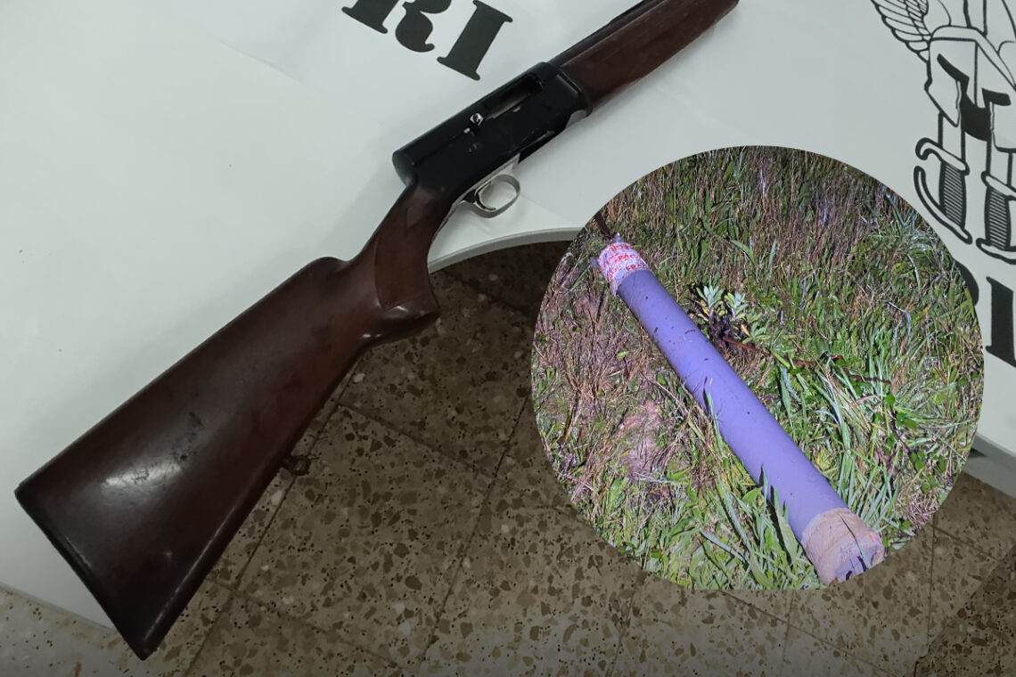 Homem desfaz-se de arma quando estava a ser perseguido pela PSP na Marinha Grande
