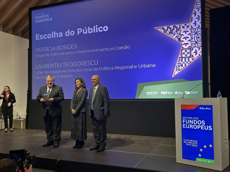 A CIM Região de Leiria alcançou o Prémio do Público nos Prémios Fundos Europeus