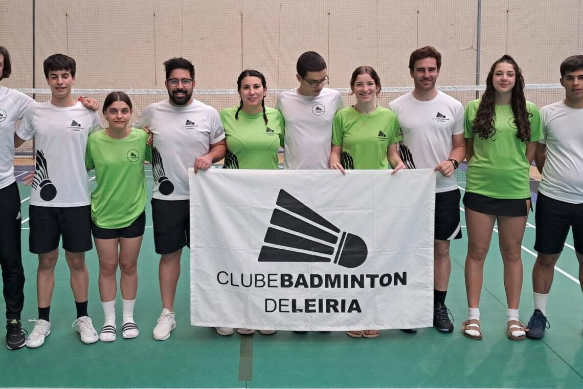 Clube de Badminton de Leiria sobe à 1.ª Divisão Nacional