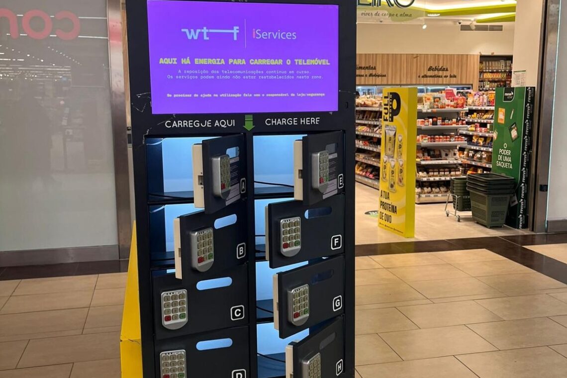 Cofres de carregamento gratuitos na região de Leiria