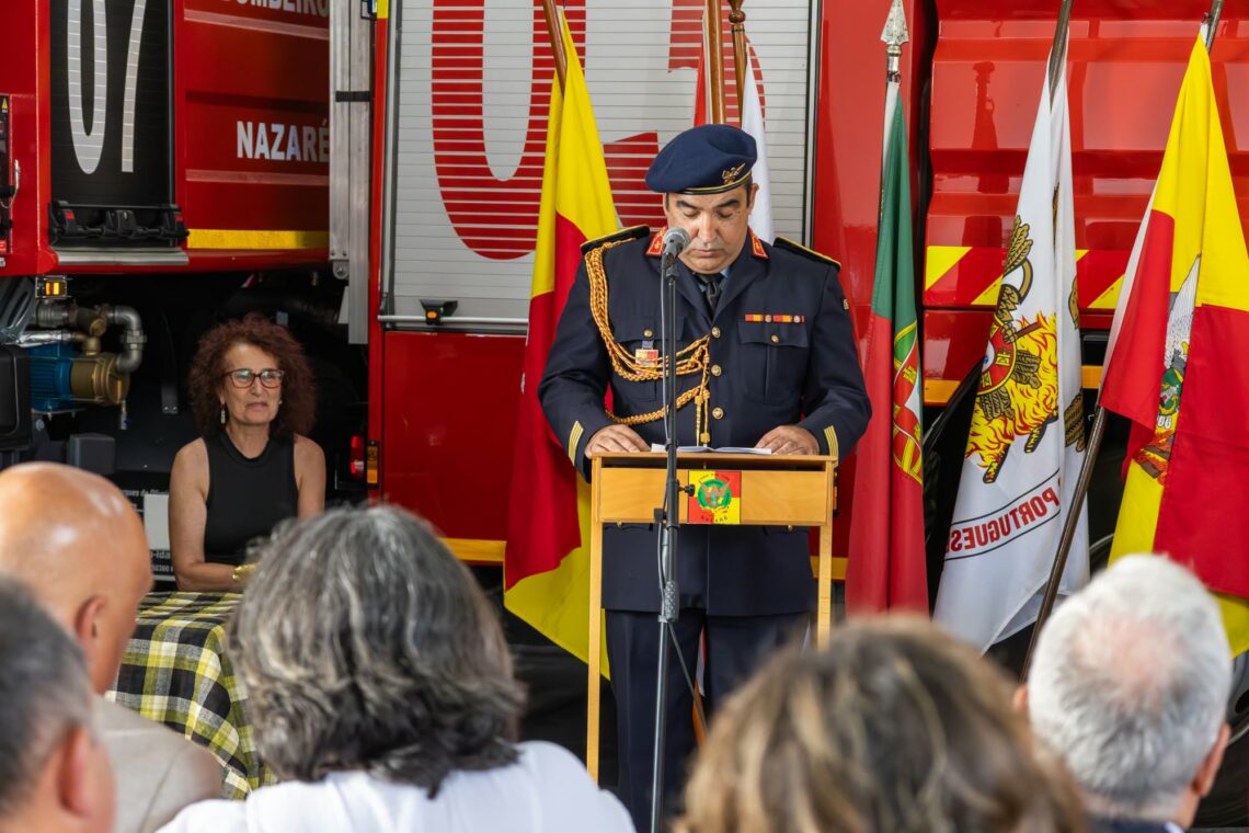 Joaquim José Silva assume comando dos Bombeiros da Nazaré