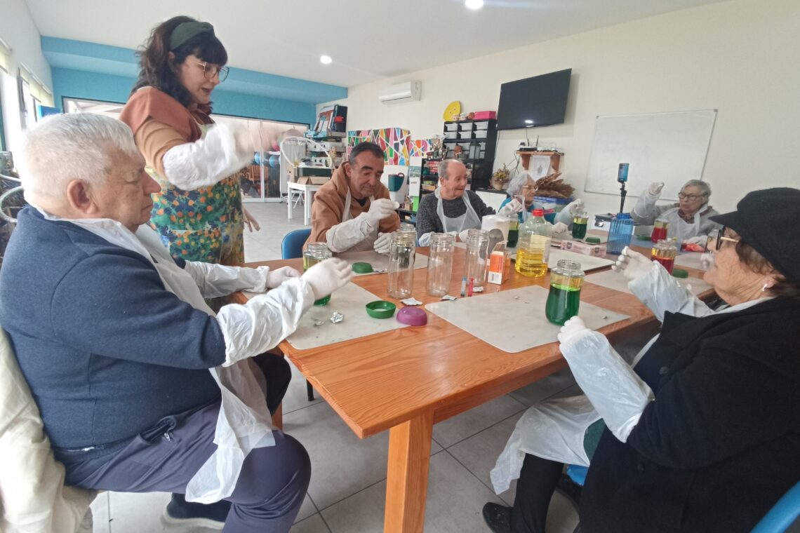Curiosistas estimula criatividade de idosos no Louriçal, em Pombal