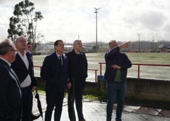 Pedro Proença visita Complexo Desportivo de Caxarias para avaliar estragos