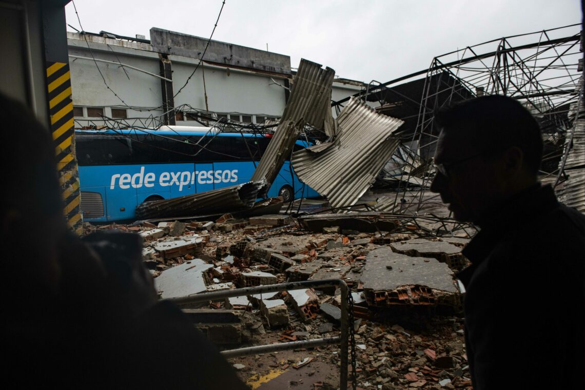 Tempestade Kristin aconteceu há seis meses. Região ainda recupera