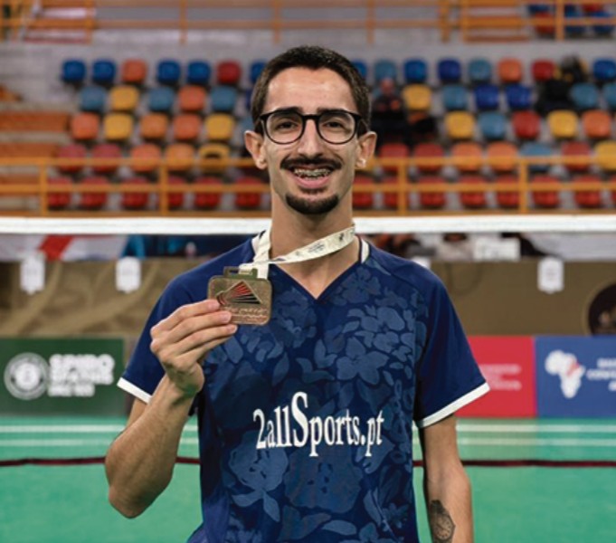 Diogo Daniel chega ao bronze no Cairo