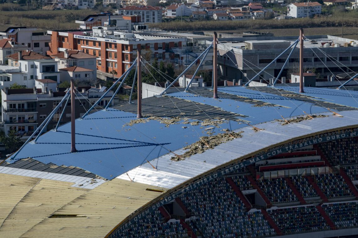 Câmara de Leiria esclarece: reparação de 4 ME no Estádio será paga pelo seguro
