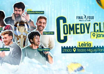 Taça da Liga leva stand-up comedy ao Teatro Miguel Franco