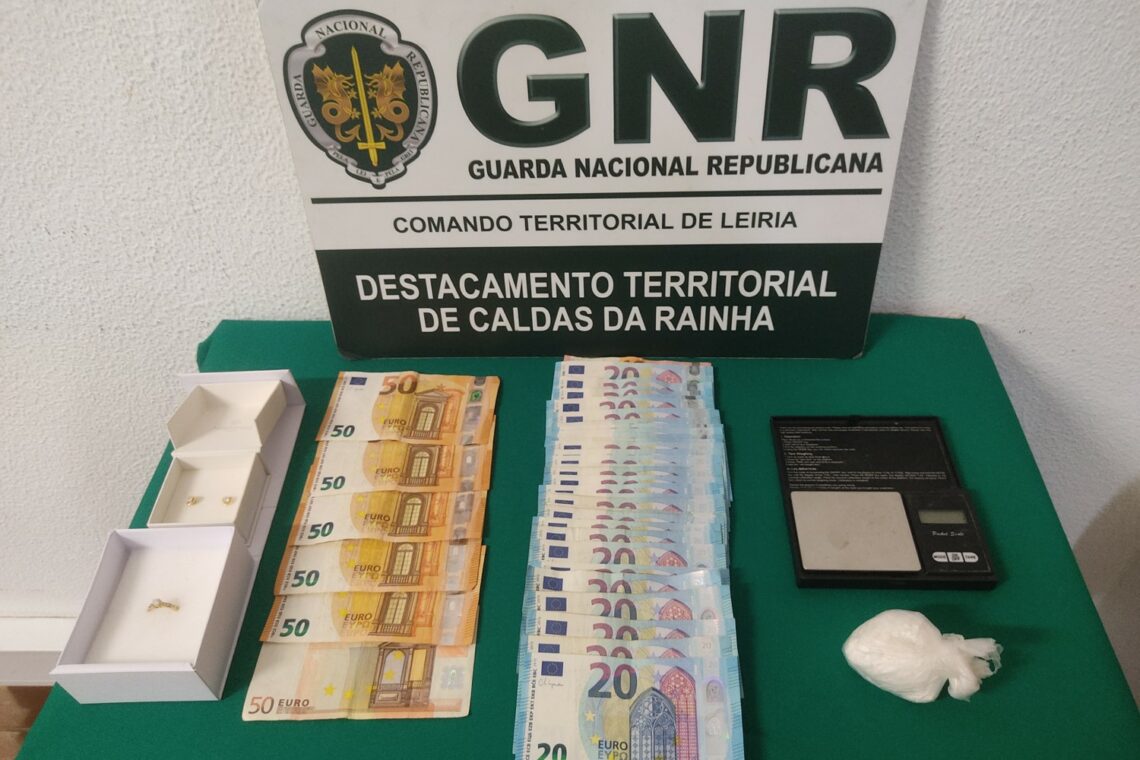 GNR detém seis pessoas, entre elas uma menor, por tráfico de estupefacientes