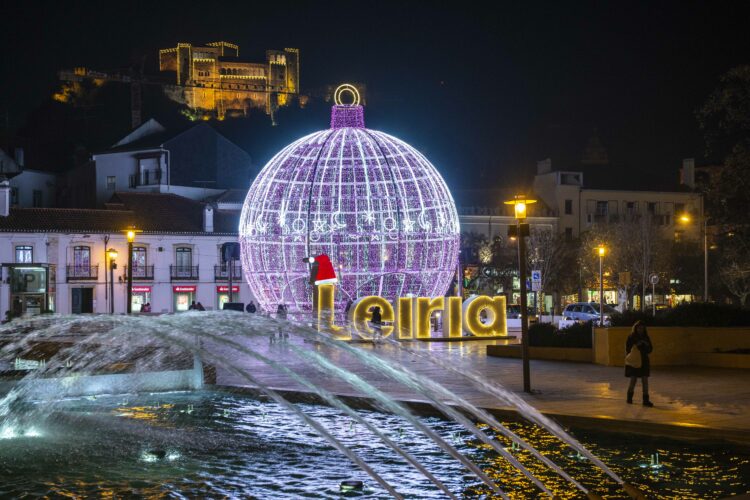 Leiria Natal arranca esta noite com o acender das luzes e espectáculo de pirotecnia