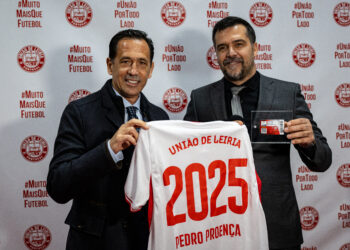 União de Leiria atribui título de sócio honorário a Pedro Proença, Derlei, Rivaldo e Joaquim de Almeida