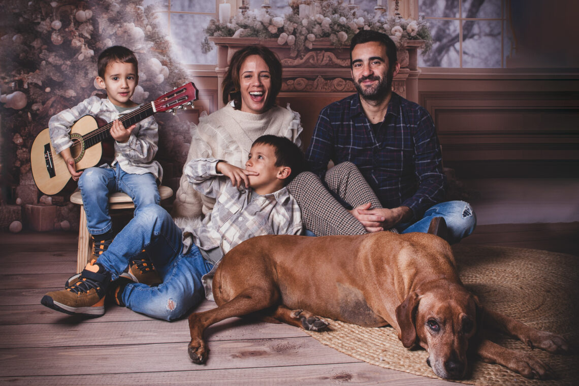 Retratos de Natal continuam a ser tradição anual para muitas famílias. É o registo para mais tarde recordar