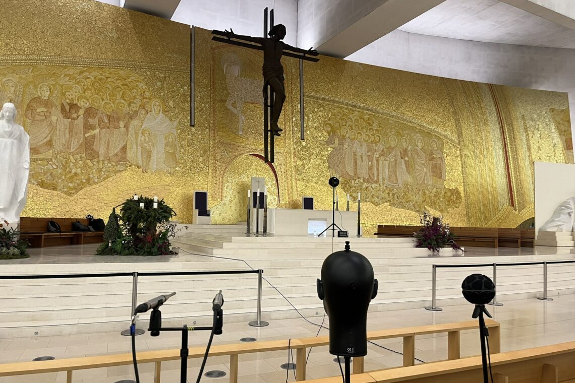 Reverbdata. Cientistas à caça de sons nas basílicas e mosteiros da região