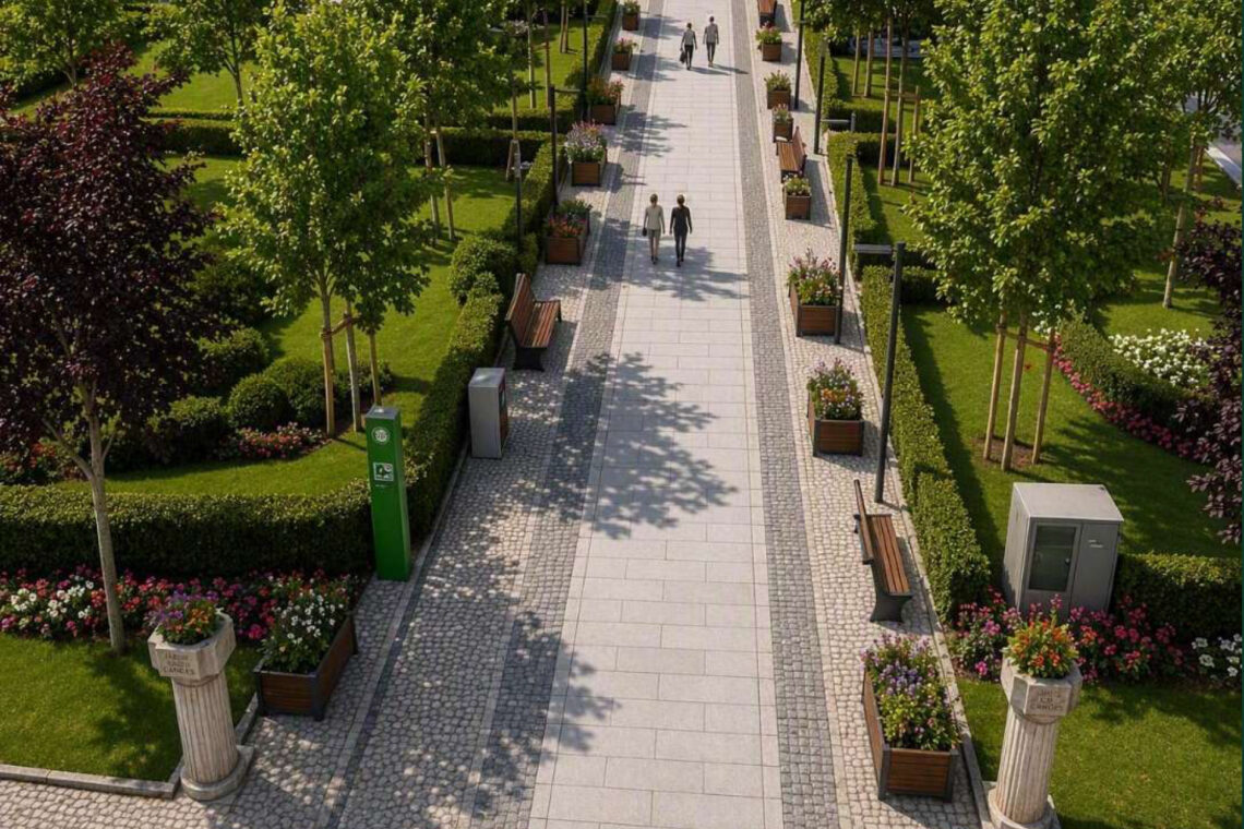 Jardim Luís de Camões, em Leiria, ganha 46 novas árvores