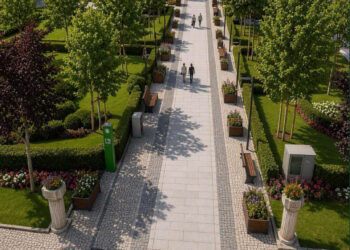Jardim Luís de Camões, em Leiria, ganha 46 novas árvores