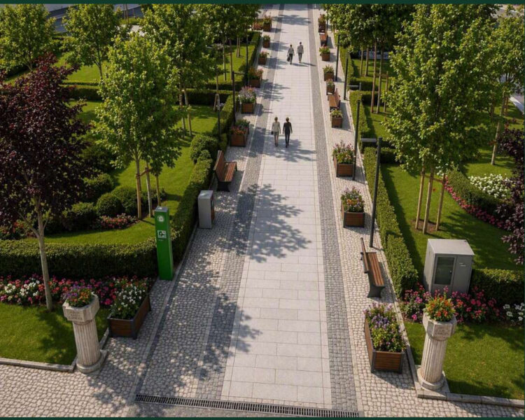 Jardim Luís de Camões, em Leiria, ganha 46 novas árvores