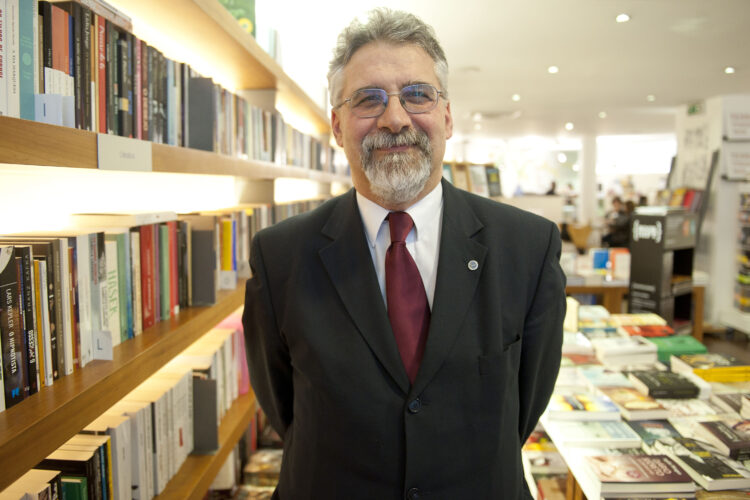 João César das Neves em jantar-debate, em Leiria