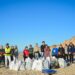 Voluntários retiram 255 quilos de lixo da Praia do Samouco